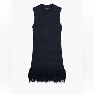 Fringe Mini Sleeveless Dress